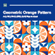 Seamless Geometric Orange Pattern